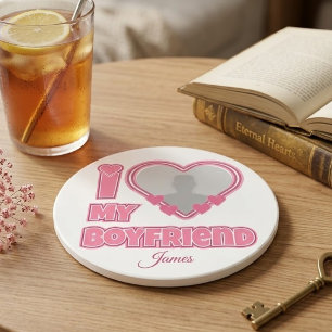 Posavasos Personalizado Te Amo Mi Novio – Agregar Foto y Nom