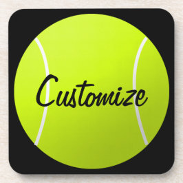 Posavasos Personalizado Tennis Ball Coasters