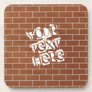 Posavasos Personalizado Textos Bebida Cocina - Una Pared De