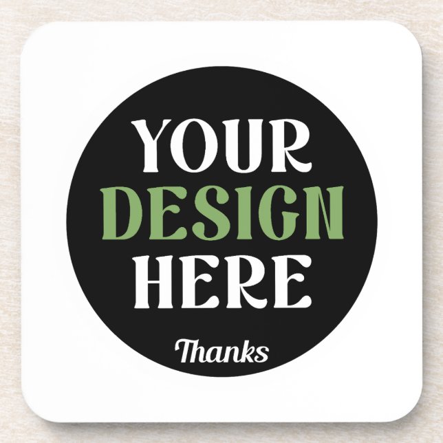 Posavasos personalizado, único, elegante y minimalista beso  (Frente)