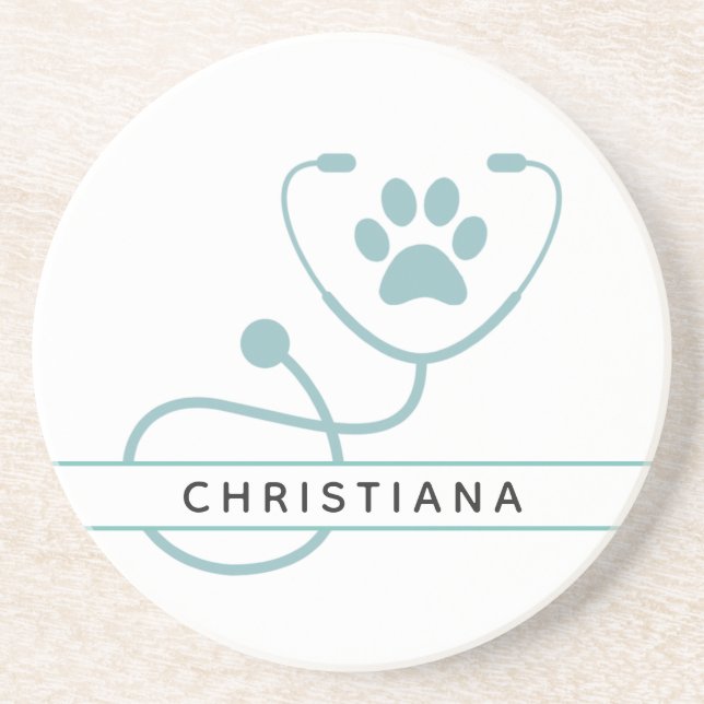 Posavasos Personalizado Veterinarios (Frente)