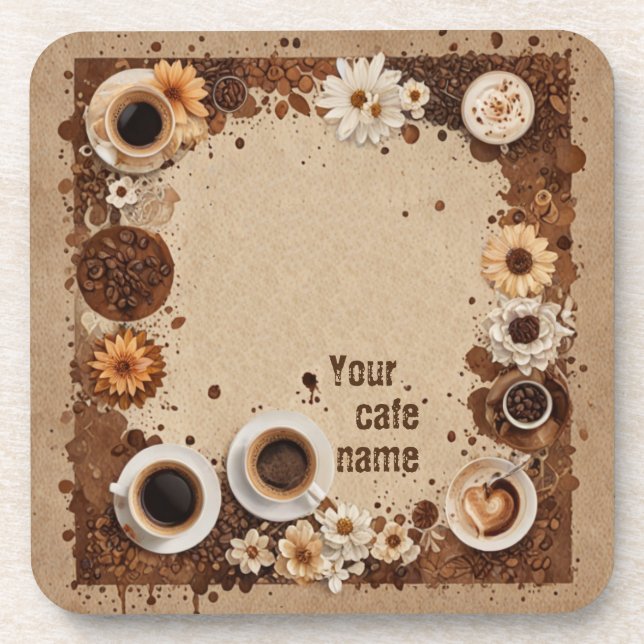 Posavasos Personalizar de café (Frente)