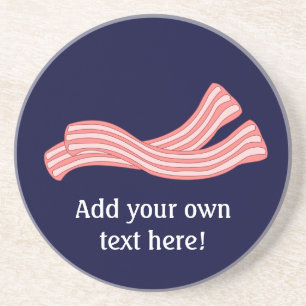 Posavasos Personalizar de este gráfico de Bacon Rashers
