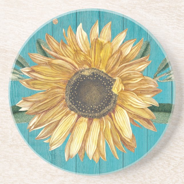 Posavasos Personalizar flor de amapola roja   (Frente)