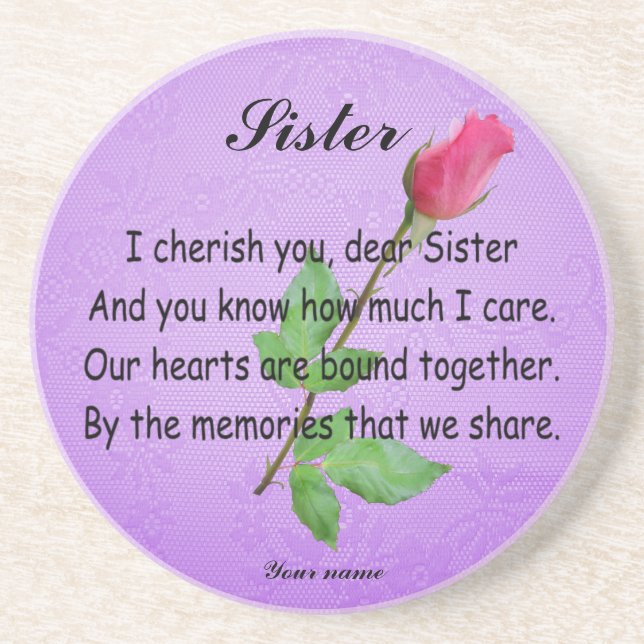 POSAVASOS PERSONALIZAR SISTER-COASTER (Frente)