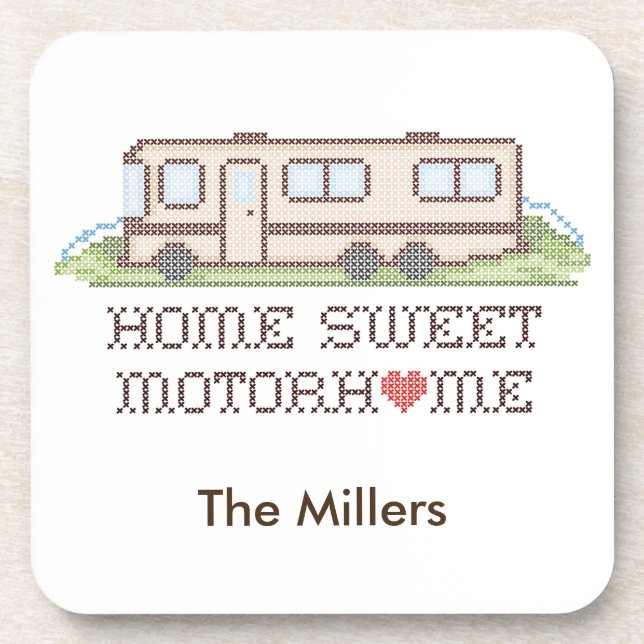 Posavasos Personalizar Su Motor Home Coaster (Frente)