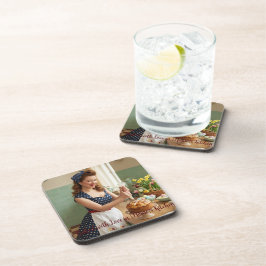Posavasos Personalized Easter Pin-Up Kitchen Drink Coaster
