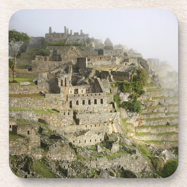 Posavasos Perú, Machu Picchu. La antigua ciudadela de Machu (Frente)