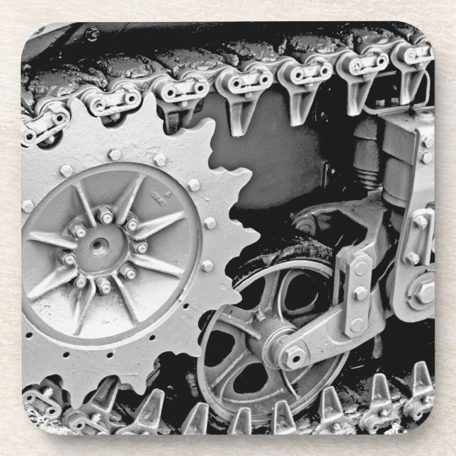 Posavasos Pesado Metalizado (Frente)