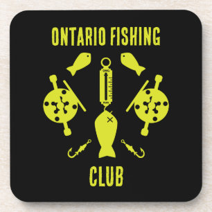 Posavasos Pesca de salmón canadiense