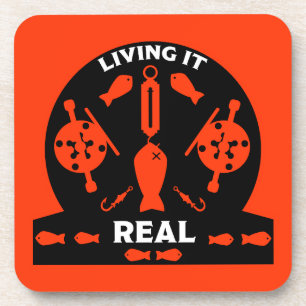 Posavasos Pesca de salmón salvaje