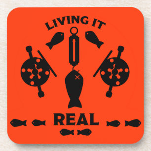 Posavasos Pesca de salmón salvaje