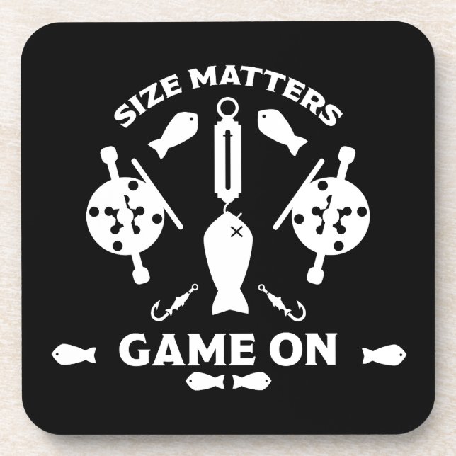 Posavasos Pesca de salmón salvaje (Frente)