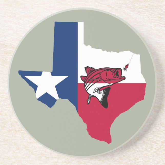 Posavasos Pesca de Texas (Frente)