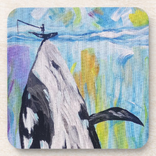 Posavasos Pesca del conjunto de almenas orcas