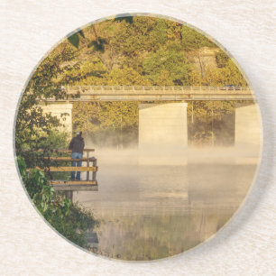 Posavasos Pesca otoñal de Lake Springfield