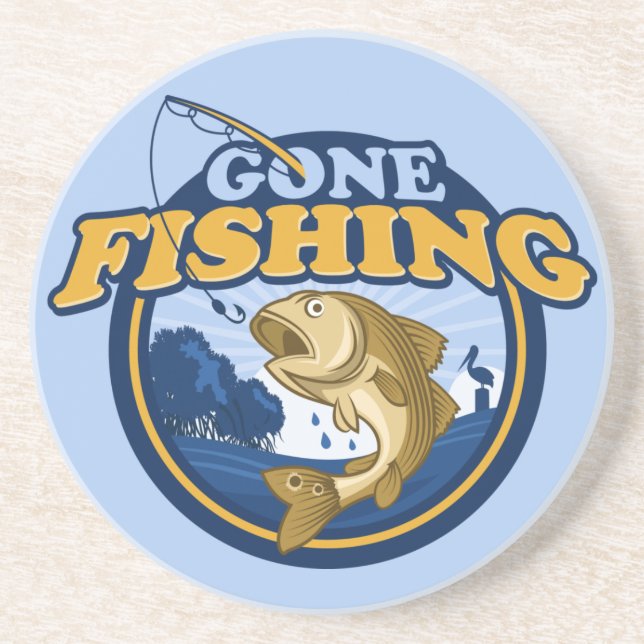 Posavasos Pesca por destino (Frente)