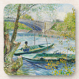 Posavasos Pesca Van Gogh en primavera
