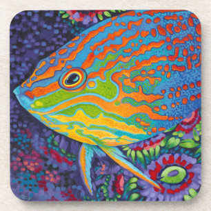 Posavasos Pescado tropical brillante I