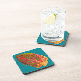 Posavasos Pescado tropical de hoja de ave 1