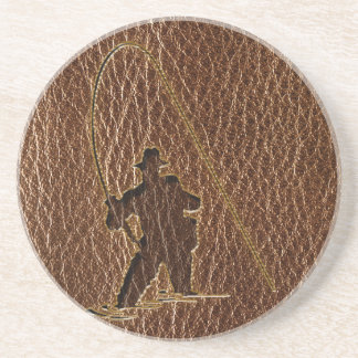 Posavasos Pescador de la Cuero-Mirada