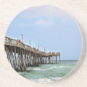 Posavasos Pescador pesquero por Shirley Taylor