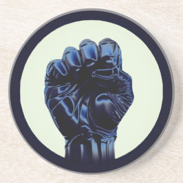 Posavasos PESO PRUEBA 2b Esparadrapo de piedra de círculo