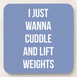 Posavasos Pesos De Levantamiento Y Cuddle - Gimnasio De Nove