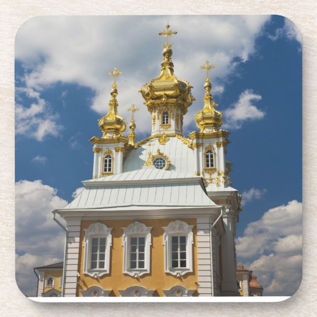 Posavasos Peterhof, Gran Palacio, ala de la capilla (Frente)