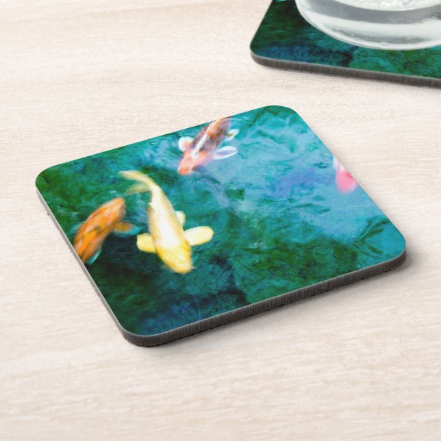 Posavasos Pez Koi  (Lado Izquierdo)