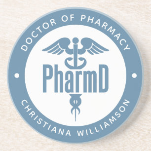 Posavasos Pharm Médica de Farmacia Graduado Farmacéutico Far