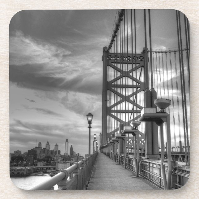 Posavasos Philly desde el puente (Frente)