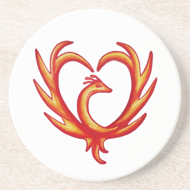 Posavasos Phoenix Heart (Frente)