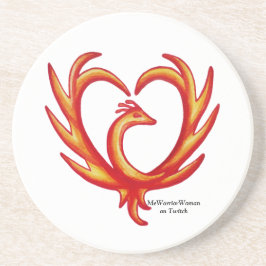 Posavasos Phoenix Heart, MeWarriorWoman en Twitch