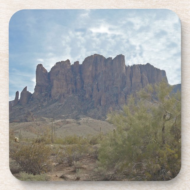 Posavasos Phoenix Landscape Superstition Mountains Arizona (Frente)