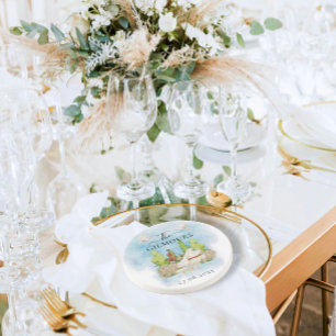 Posavasos Piano elegante Las flores de violín docenas Boda