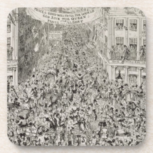 Posavasos Piccadilly durante la gran exposición, 1851