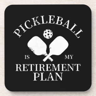Posavasos pickleball es mi planta de jubilación