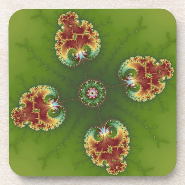 Posavasos Picnic Fractalbug - Arte Fractal (Frente)