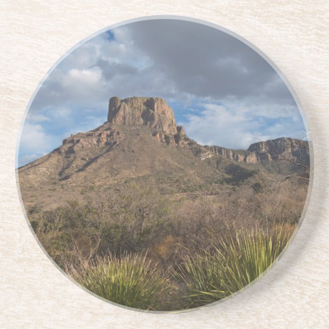 Posavasos Pico Casa Grande, Cuenca Chisos, Big Bend (Frente)