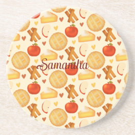 Posavasos Pie De Apple E Ingredientes Antiguos