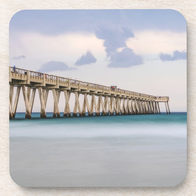 Posavasos Pie de pesca Navarre Beach (Frente)