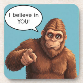 Posavasos Pie grande motivadora cree en ti