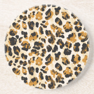 Posavasos Piel de leopardo acuático, gradiente de tintes.