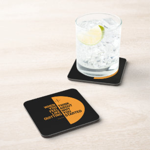 Posavasos … Piense en porqué usted comenzó