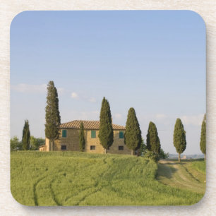 Posavasos Pienza, Val d'Orcia, provincia de Siena, Toscana,