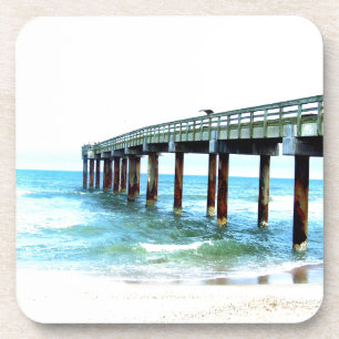 Posavasos Pier de pesca de San Agustín