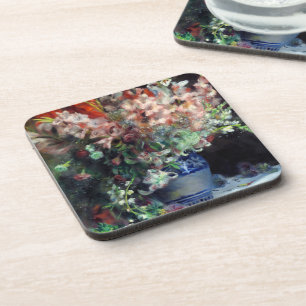 Posavasos Pierre-Auguste Renoir Vintage Gladioli en una caja