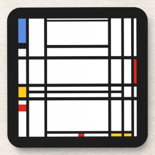 Posavasos Piet Mondrian, Composición 10