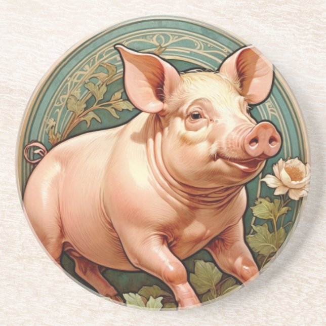 Posavasos Piglet Coaster (Frente)